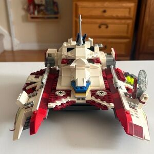LEGO Starfighter Style Kids Building Toy - White & Red